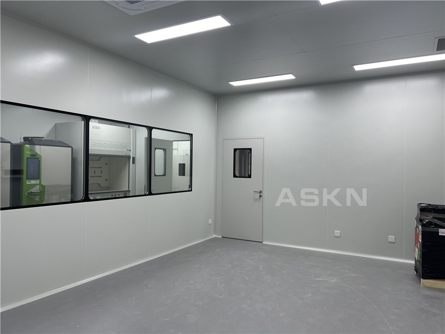 实验室墙地面施工案例
